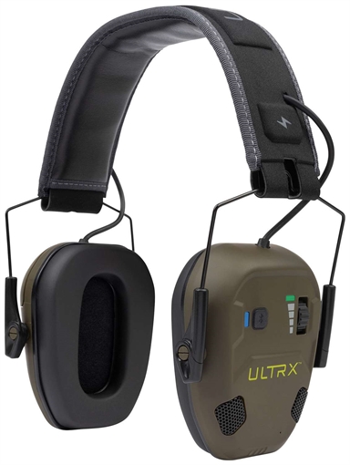 Picture of Allen Bionic Fuse Earmuff Over the Head Flat Dark Earth Bluetooth Enabled 4170