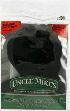 Picture of Uncle Mike's Sidekick Inside-The-Pant Holsters with Retention Strap Fits 2-3" Sm./Med. DA Revolvers (not 2" 5-shot) - Left Hand 76002