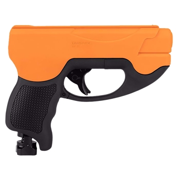 Picture of Umarex HDP50 Compact G2, CO2 Pepper Ball Pistol, 50 Caliber, Black and Orange, 4 Round 2292331