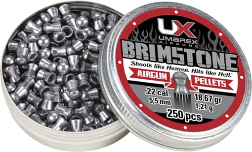 Picture of Umarex UX Brimstone Pellets .22 TITAN 18.67 gr 250 ct 2211353