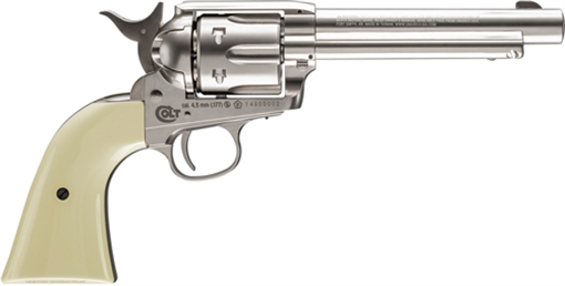 Picture of UMAREX COLT SAA PEACEMAKER AIR PISTOL .177/BB CO2 NICKEL 2254048