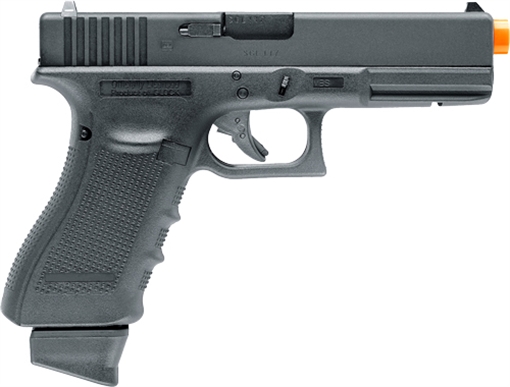Picture of Umarex Glock Air Guns G17 Gen4 Airsoft Pistol CO2 6mm 23+1 Black Polymer Frame & Grips, Compatible With Most Glock 17 Holsters, Accessories & Gear 2276318