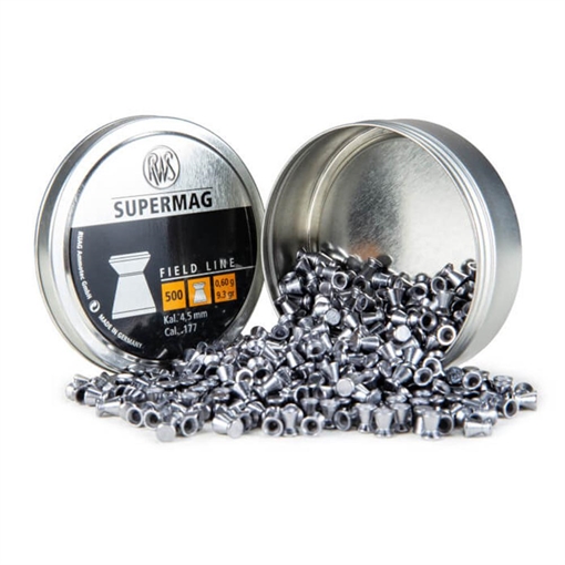 Picture of Umarex RWS Supermag Airgun Pellets .177 cal 9.3 gr 500/ct 2315042