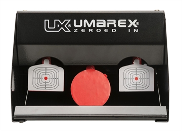 Picture of Umarex USA Trap Shot Re-Setable Steel Red/White Target Air Rifle 2218075