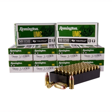 Picture of UMC 9MM LUGER AMMO 105001706 -