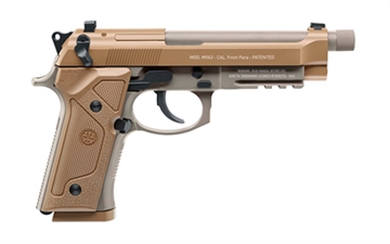 Picture of Umarex Beretta M9A3, Fully-Automatic Air Pistol, 177 BB, 330 Feet Per Second, Matte Finish, Flat Dark Earth, 18 Rounds 2253024