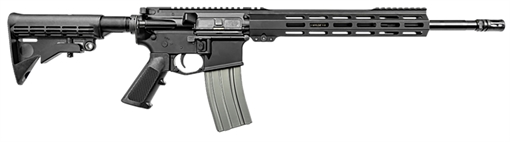 Picture of UnBranded AR UAR-F 223 Wylde 30+1 16" Barrel, Black Nitride Metal Finish, Black Collapsible Stock, Textured Black Polymer Grip 223WYFS0000