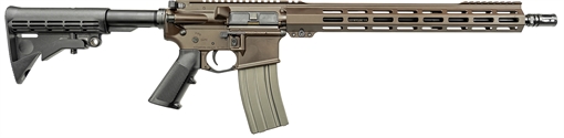 Picture of UnBranded AR UAR-F 223 Wylde 30+1 16" Barrel, Vortex Bronze Cerakote Metal Finish, 15" M-Lok Handguard, Black Collapsible Stock, Textured Black Polymer Grip 223WYFS0001VRBR