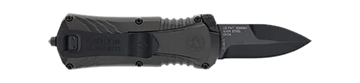 Picture of M&P Accessories M&P Compact 1.90" OTF Plain Black Oxide Stainless Steel Blade, Gray/Black Aluminum Handle 1219171