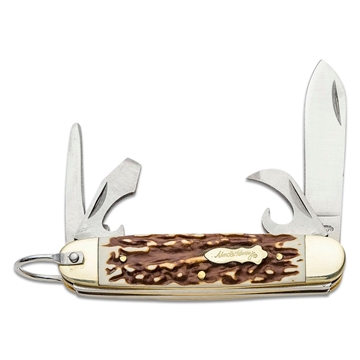 Picture of Uncle Henry 23UH Scout Folding Knife 2 1/2" Blade Next Gen Staglon Handle 1135998