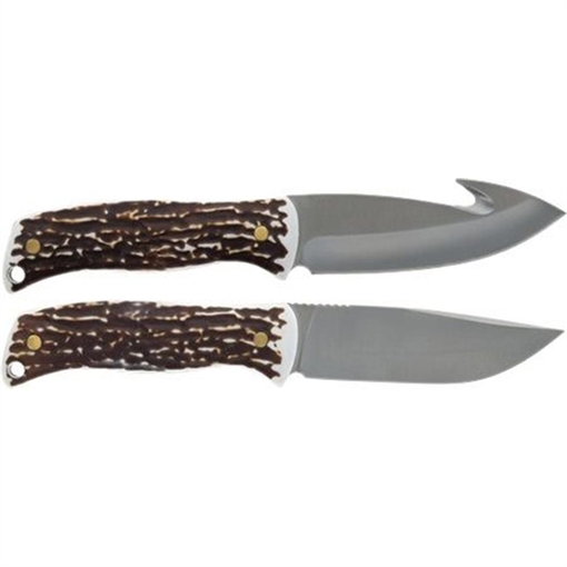 Picture of Uncle Henry Fixed Blade Knife Combo 4-1/5" Drop Point and Gut Hook Blades 1259496