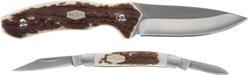 Picture of UNCLE HENRY KNIFE FIXED/FOLDER COMBO GIFT TIN PROMO Q4 25'< 1227081