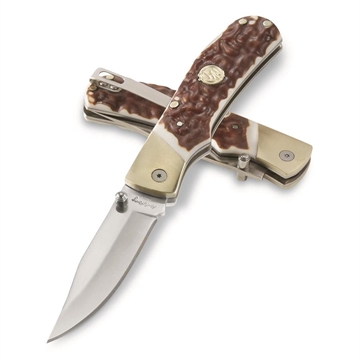 Picture of Uncle Henry Next Gen 7UH Folding Knife 3-4/5" Clip Point Blade Staglon Box 1209470