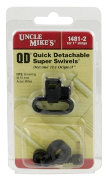 Picture of Uncle Mike's Super Swivel Quick Detach 115 BLR Blued 1" Loop for Browning BLR (Does Not Fit BLR Lightening) 14812