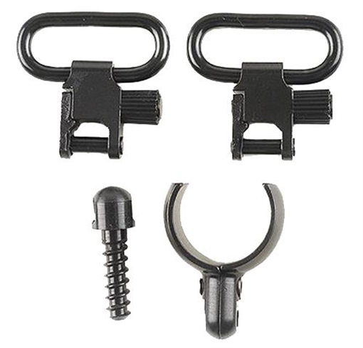 Picture of Uncle Mike's Magnum Band Swivel Set Quick Detach 115 SG-1 Blued 1" Loop for 12 Gauge Single/ Over Under Barrel Shotgun 15912