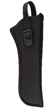 Picture of Uncle Mike's Sidekick Hip Holster OWB Size 09 Black Cordura Belt Loop Fits SA Revolver Fits 6.50-7.50" Barrel Right Hand 81091