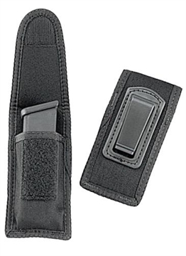 Picture of Uncle Mike's Under Cover Single Mag Case Single Black Kodra Nylon Belt Clip 88241