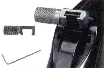 Picture of Uncle Mike's Hammer Extension, Fits Winchester Model 94s and Big Bore 94s, Ithaca X-Caliber, Henry Lever Action 22 and Pump Action 22, Black 24500