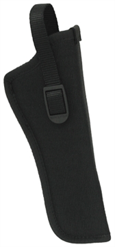 Picture of Uncle Mike's Sidekick Hip Holster OWB Size 06 Black Cordura Belt Loop Fits 22 Auto & Airgun Fits 5.50-6" Barrel Right Hand 81061