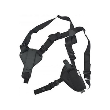 Picture of Uncle Mike's Plain Black Nylon Shoulder Holster 8700 AM#0 87000