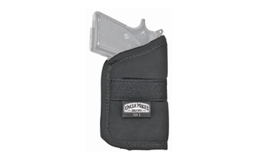 Picture of Uncle Mike's OT IWB Holster Size 2 Black Ambi 87442A