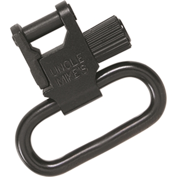 Picture of Uncle Mike's Super Swivel Quick Detach Tri-Lock Blued 1.25" Loop for Rifles or Shotguns w/QD Bases 14033