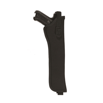 Picture of Uncle Mike's Sidekick Hip Holster OWB Size 16 Black Nylon Belt Clip Fits Med/Lg Semi-Auto Fits 3.25-3.75" Barrel Right Hand 81161