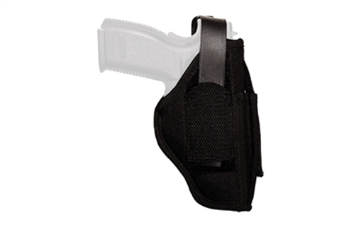 Picture of Uncle Mike's Sidekick IWB/OWB Holster with Mag Pouch Size 15 Kodra Black Ambi 70150A