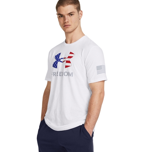Picture of Under Armour Men's UA Freedom Logo T-Shirt 1382970100XL