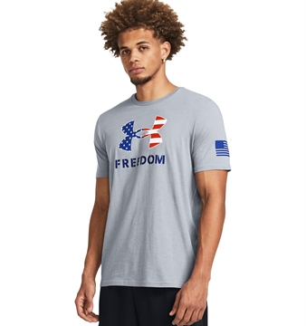 Picture of Under Armour Men's UA Freedom Logo T-Shirt 1382970035LG