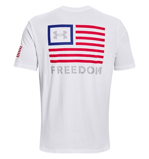 Picture of Under Armour UA Freedom Banner T-Shirt 1370818-101-SM