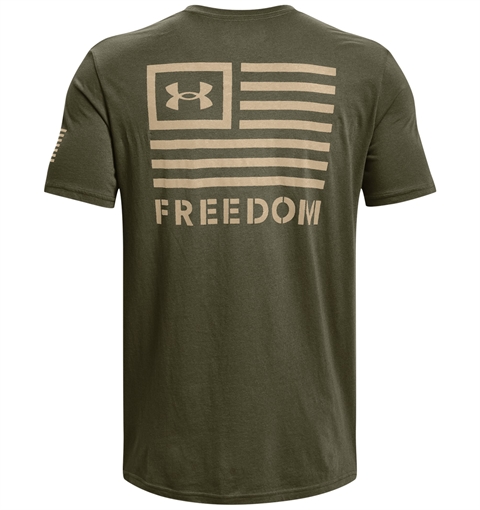 Picture of Under Armour UA Freedom Banner T-Shirt 1370818-392-3XL