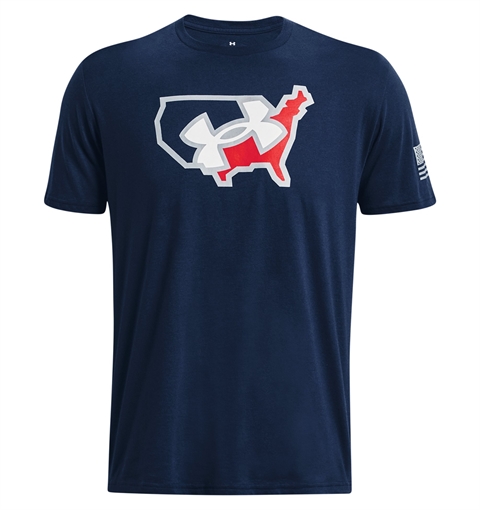 Picture of Under Armour UA Freedom Big Flag Logo Lockup T-Shirt 1379221408XL