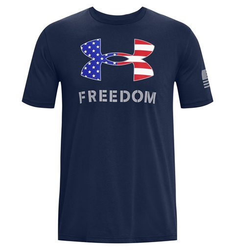 Picture of Under Armour UA Freedom Logo T-Shirt 1370811-409-MD