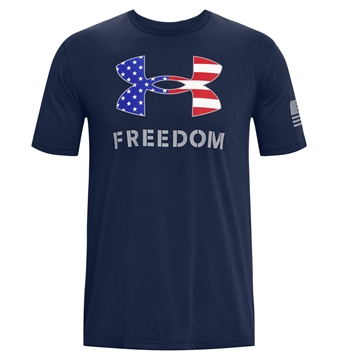 Picture of Under Armour UA Freedom Logo T-Shirt 1370811-409-SM
