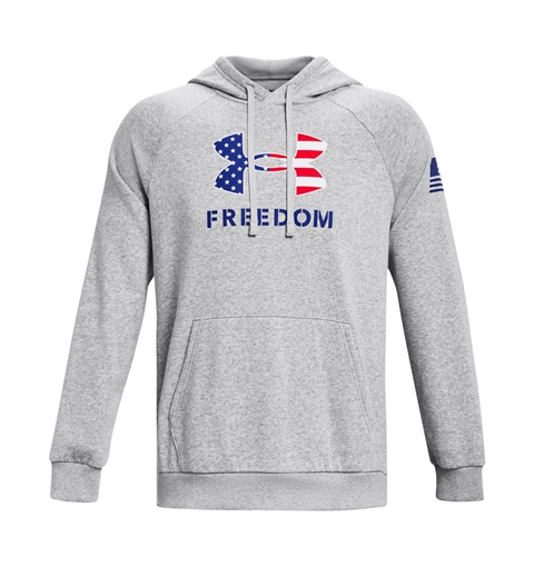 Picture of Under Armour UA Freedom Rival Fleece Big Flag Logo Hoodie 1379209011XL
