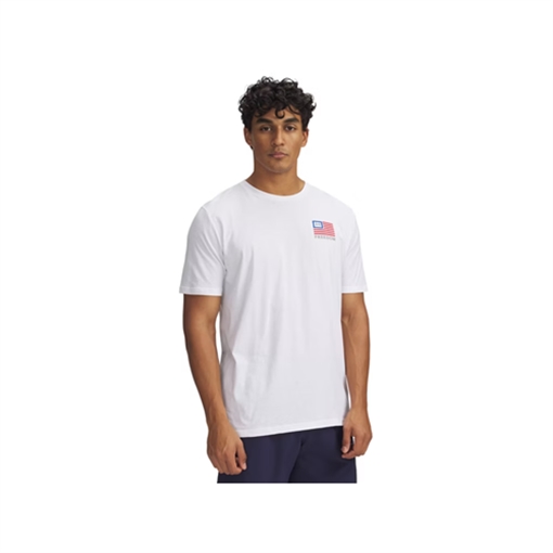Picture of Under Armour UA M Freedom Left Chest SS 6001862-100-MD