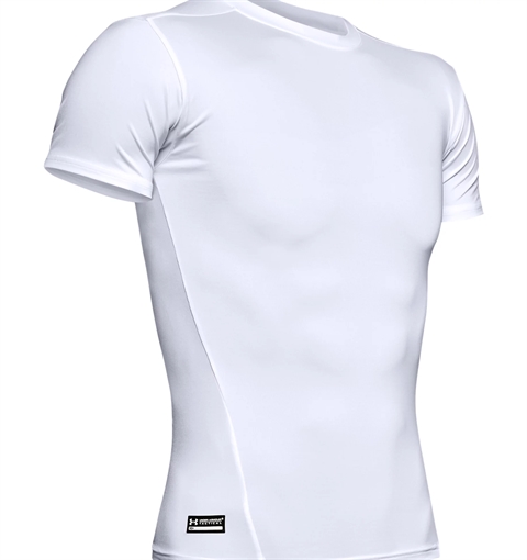 Picture of Under Armour UA Men's Tactical HeatGear Compression T-Shirt 1216007-100-MD