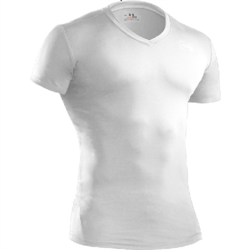 Picture of Under Armour UA Men's Tactical HeatGear Compression V-Neck T-Shirt 1216010-100-XXL