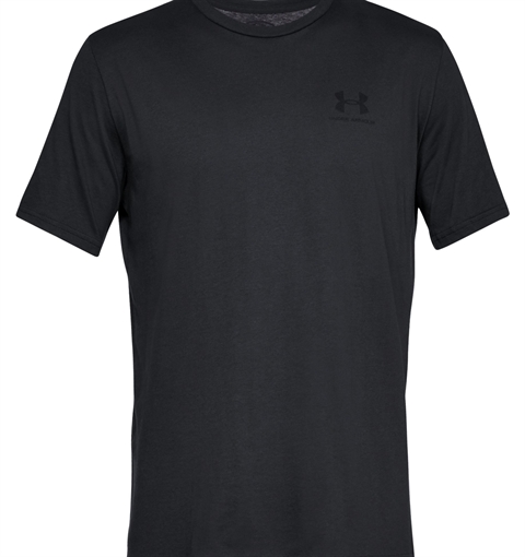 Picture of Under Armour UA Sportstyle Left Chest Short Sleeve Shirt 1326799-001-4XL