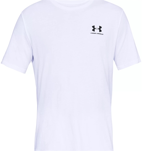 Picture of Under Armour UA Sportstyle Left Chest Short Sleeve Shirt 1326799-100-3XL