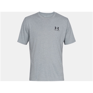 Picture of Under Armour UA Sportstyle Left Chest Short Sleeve Shirt 1326799-036-XXL