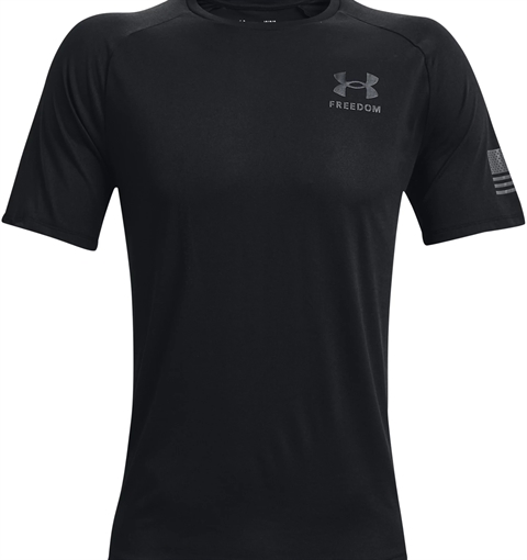 Picture of Under Armour UA Tech Freedom Short Sleeve T-Shirt 1369468-001-LG