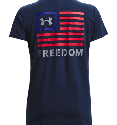 Picture of Under Armour Women's UA Freedom Banner T-Shirt 1370819-408-SM
