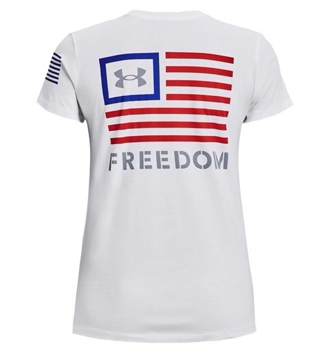 Picture of Under Armour Women's UA Freedom Banner T-Shirt 1370819100LG