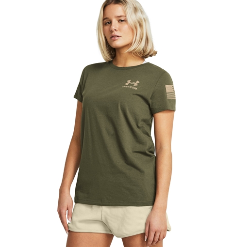 Picture of Under Armour Women's UA Freedom Banner T-Shirt 1370819393SM