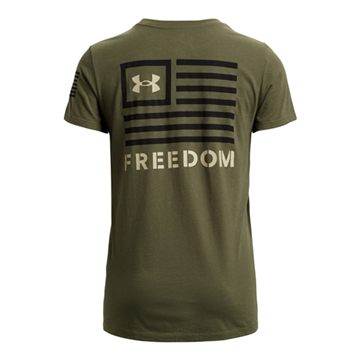 Picture of Under Armour Women's UA Freedom Banner T-Shirt 1370819-391-XS