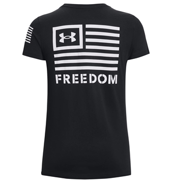 Picture of Under Armour Women's UA Freedom Banner T-Shirt 1370819-001-XXL