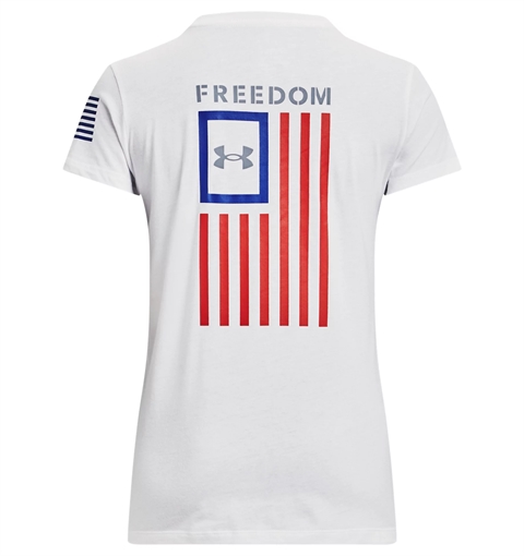 Picture of Under Armour Women's UA Freedom Flag T-Shirt 1370814100XL