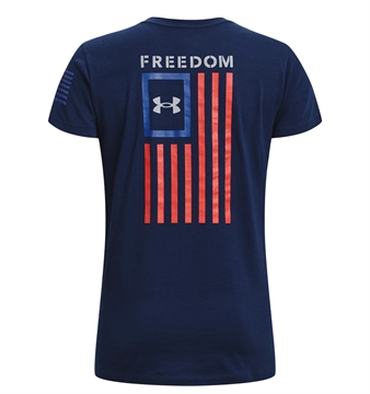 Picture of Under Armour Women's UA Freedom Flag T-Shirt 1370814408SM